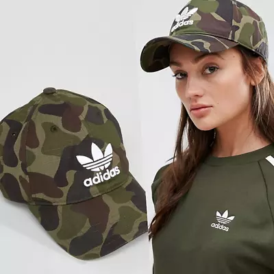 Adidas Originals Camo Cap Military Olive Green • £28.91