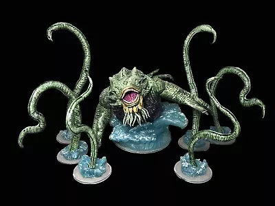 Kraken Miniature Painted Dungeons And Dragons Wizkids Pathfinder/Warhammer/DnD • $399