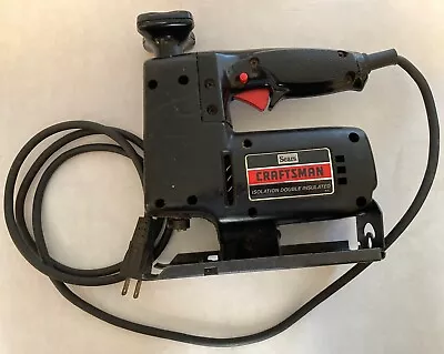 Vintage Sears Craftsman Variable Speed Scroller Saw Model 315.10721 W/Manual • $14.99