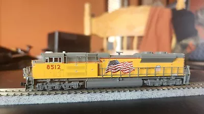 KATO #8512 Union Pacific Flag SD 70 ACe N-gauge  176-8433 • $75