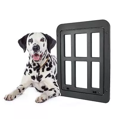 £53.47 • Buy Dog Cat Flap Door For Sliding Glass Doors With 4 Way Locking Kitten Puppy Pet
