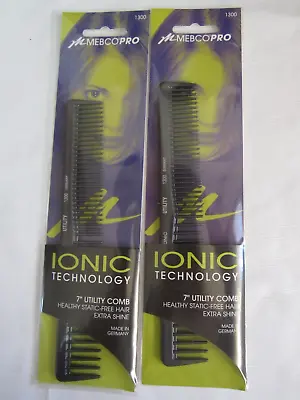 Mebco  Pro IONIC 7  Utility Combs - 2 Pcs - Made In Germany - New • $11.88