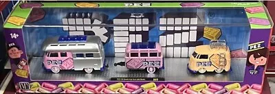 1/64th M2 Auto Haulers R69 PEZ VW Double Cab Truck & VW Delivery Van And Trailer • $31.93