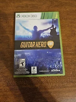 Guitar Hero Live (Microsoft Xbox 360 2015) Video Game Only Tested No Manual • $8