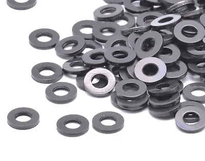 Nylon Washers 1/16  Thick  7 Popular Sizes Available  Black  20 Washers Per Pack • $10.39