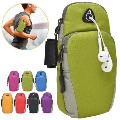 £5.99 • Buy Sports Armband Gym Running Jogging Exercise Arm Band Key Bag Phone Holder Case