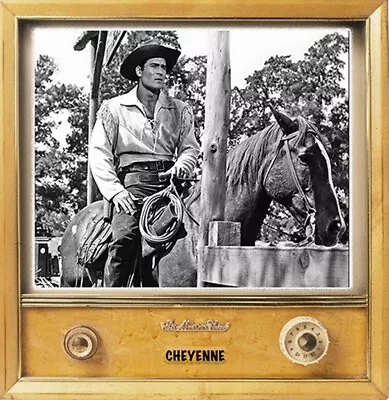 $5.25 • Buy 4 X4  MAGNET PRINT -  CHEYENNE - CLINT WALKER