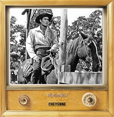 4 X4  MAGNET PRINT -  CHEYENNE - CLINT WALKER • $5.25