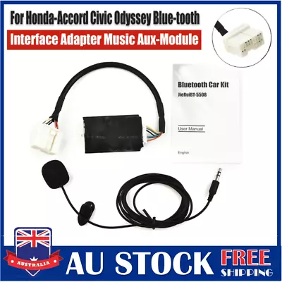 Bluetooth Interface Adapter Music Aux Module For Honda Accord Odyssey 12V Car DC • $49.99