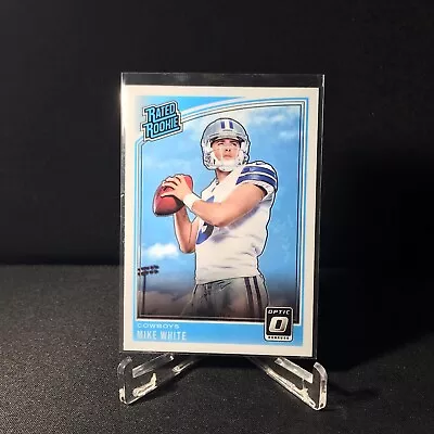 Mike White 2018 Panini Donruss Optic #185 Rated Rooke Card RC Cowboys Jets NFL • $3.32