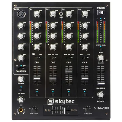£219 • Buy Skytec 172.880 DJ Mixer With 4 Channels & USB