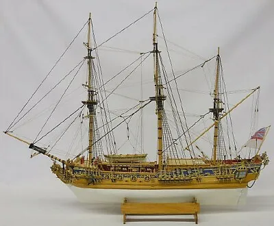 Royale Caroline Wood Ship Model PROFESSIONALLY Built From A MANTUA Kit • $5487.07