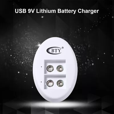 £5.68 • Buy Battery Charger Rechargeable Batteries Charger 9V Battery Charger USB Charger