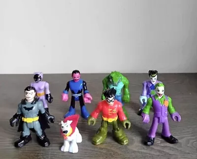 Imaginext DC Super Friends Bundle Of 8 Figures • £19.95