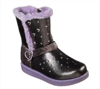 Twinkle Toes By  SKECHERS Boots | Toddler | Glitter Purple| Size 8 • $10