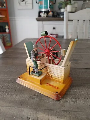 Vintage 1950s Fleischmann Water Wheel : Western Germany Steam Engine Toy • $200