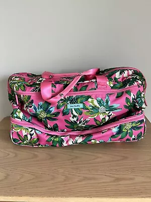 Vera Bradley Tropical Paradise Rolling Duffel Bag Luggage  Wheels 21”x13”x10” • $79.99