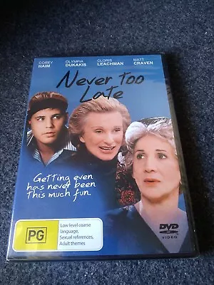 Never Too Late Dvd • $9.95