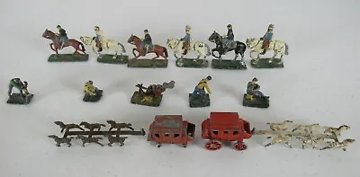 Antique South African Lead Toy Soldier Hand Painted Miniatures Cavalry Wagons  • $50