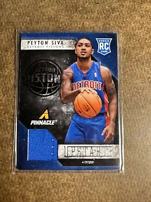 2013-2014 Pinnacle Peyton Siva RC Jersey #25 • $4.99