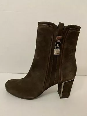 MARINO  FABIANI  New  Suede  Brown  Boots  EU Size - 37 • $429.95