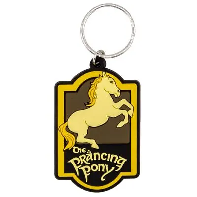 The Lord Of The Rings Prancing Pony PVC Keyring • £5