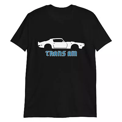 1970 Firebird Trans Am Muscle Car Collector Cars Custom Stencil Art T-Shirt • $26.95
