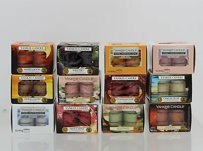 Yankee Candle Pack Of 12 Tealights - Choice Of 13 Fragrances Fresh Fruit Garden  • £6.99