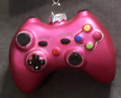 Robert Stanley Christmas Tree Ornament Pink Fuchsia Video Game Controller • $12.49
