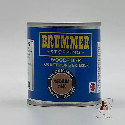 Brummer Exterior Wood Filler - 250g | Weather Resistant Formula • £11.99