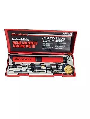 New Blue Point Yak10 Cordless Refillable Butane Gas Powered Soldering Tool Kit • $60