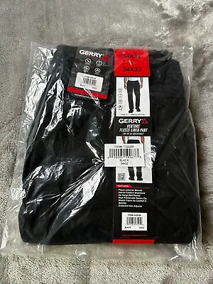 Gerry Men’s Venture Fleece Lined Stretch Pants 34x32 Black • $24.99