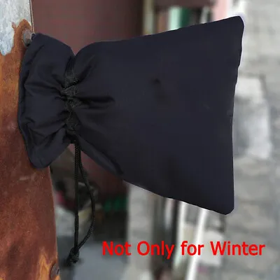 Outside Tap Cover Frost Jacket Insulated Protector Thermal Winter Drawstring UK • £4.35