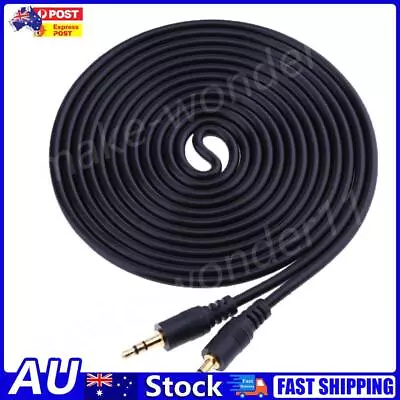 AUX Cable 3.5mm Stereo Audio Extension Male To Male Auxiliary Car Cord(3m) AU • $8.50