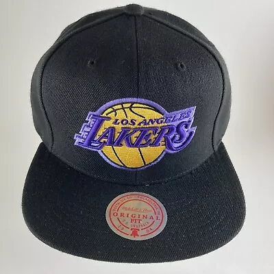 Los Angeles Lakers Mitchell And Ness NBA Highlighter Team Pop Snapback Hat • $26.99