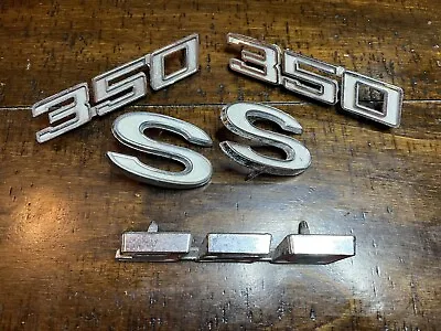 Vintage Lot Of Chevy Chevrolet 350 Super Sport Badge Emblems OEM GM • $35