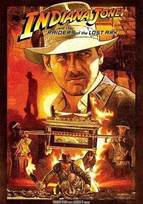 $9.95 • Buy Indiana Jones Poster - Raiders Of The Lost Ark  Photo Quality Insert 