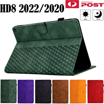 For Amazon Kindle Fire HD 8 10 Plus 10th 12th Gen 2022 Smart Leather Case Cover • $10.99