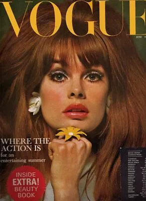 Vintage Vogue Magazine Cover Reproduction 17 X 12 Framing Print Wall Decor • $16.95