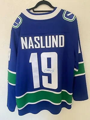 NHL Vancouver Canucks Markus Naslund Signed Fanatics Jersey • $100