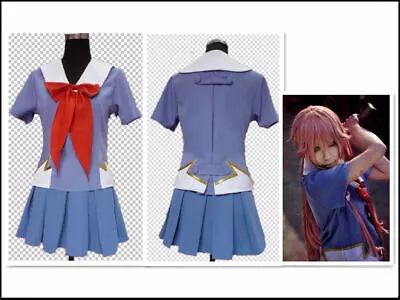 The Future Diary Gasai Yuno Mirai Nikki 2nd Cosplay Costume  • $55