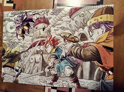 Chrono Trigger Magus Battle Poster 13 X 19 • $8