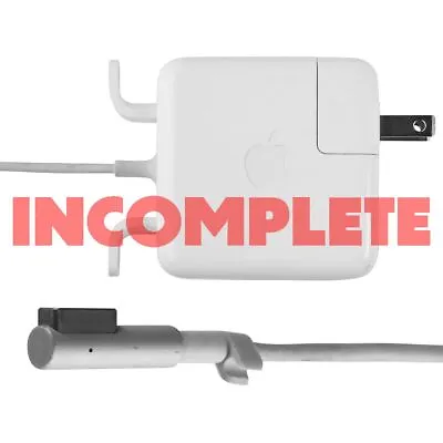Apple 45W MagSafe Power Adapter With Folding Plug & Grounded Cord (A1244) • $10.95