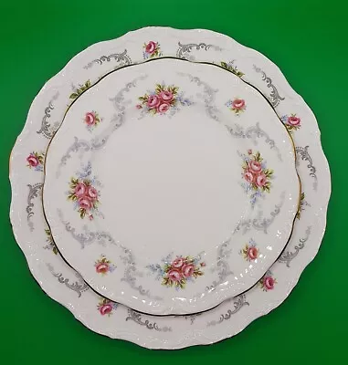 £17.99 • Buy Vintage (1969) Royal Albert Tranquillity Dinner And Side Plate Set