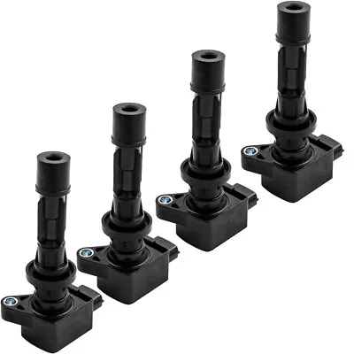 Pack Of 4 Ignition Coil For Mazda 3 6 CX7 MX-5 Miata I4 2.0L 2.3L 2.5L UF540 • $47.58