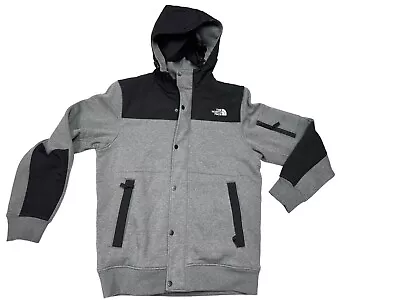 The North Face Men's High Rail Fleece Jacket Large Grey Black Heavyweight • $67.99