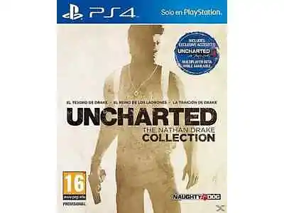 Uncharted The Nathan Drake Collection - Juego PS4 Edition Spain Pal Esp • $73.93