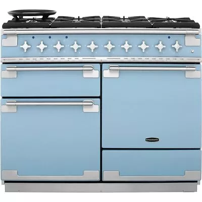 Rangemaster ELS110DFFCA Elise 109cm Dual Fuel Range Cooker 6 Burners China Blue • £2719