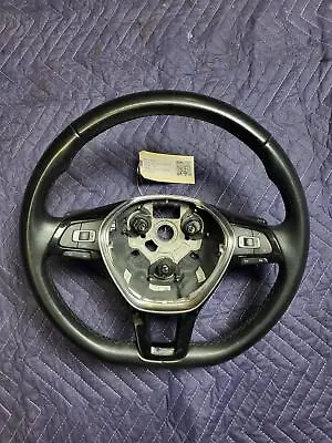 Steering Wheel Leather 2020 Volkswagen Passat 2.0L FWD 561419091F 2021 2022 • $115
