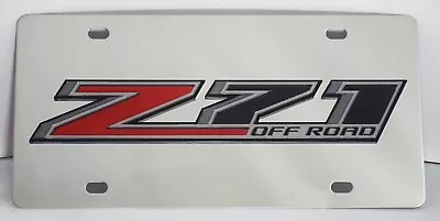 Chevrolet Z71 Off Road Tag Stainless Steel Chrome Vanity License Plate • $39.95